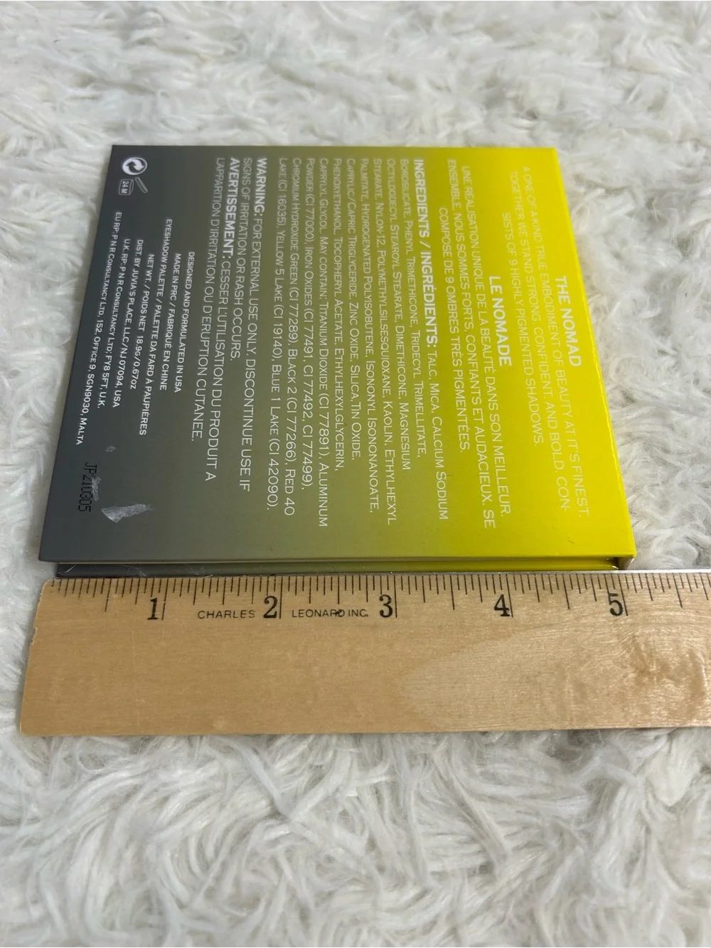 Juvia's Place Warm Gold & Earth 9-Color Eyeshadow Palette